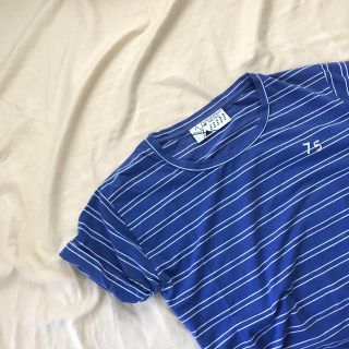 メゾンキツネ(MAISON KITSUNE')のmaison kitsune Tシャツ ボーダー(Tシャツ(半袖/袖なし))