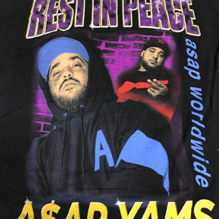 ASAP YAMS REST IN PEACE T SHIRT(Tシャツ/カットソー(半袖/袖なし))