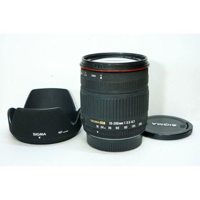 【ペンタックス用】 SIGMA 18-200mm DC送料無料