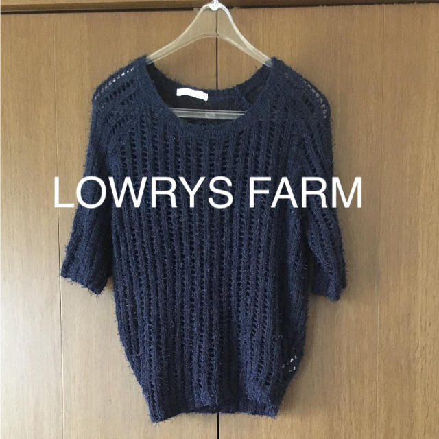 LOWRYS FARM(ローリーズファーム)の○ 未使用 ローリーズ  ファームサマーニット M レディースのトップス(ニット/セーター)の商品写真