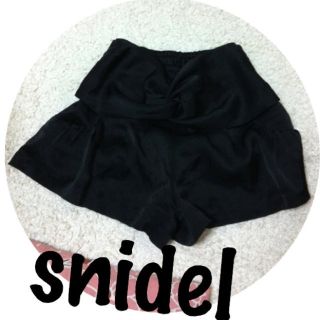 スナイデル(SNIDEL)のショートパンツ(ショートパンツ)