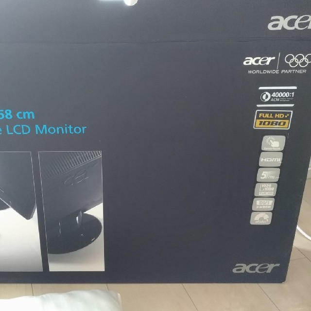 Acer(エイサー)のAcer（エーサー） H233H (23インチ FullHD LCDモニター) スマホ/家電/カメラのPC/タブレット(ディスプレイ)の商品写真