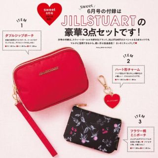 ジルスチュアート(JILLSTUART)の付録  JILLSTUART　豪華3点セット(ポーチ)