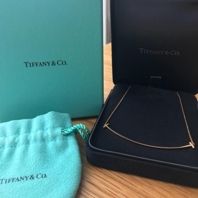 ボーナス SALE Tiffany ティファニー Tスマイル ラージ ネックレス