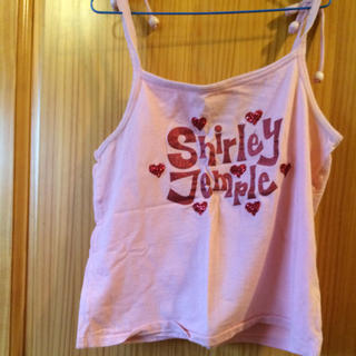 シャーリーテンプル(Shirley Temple)のリボンキャミ(Tシャツ/カットソー)