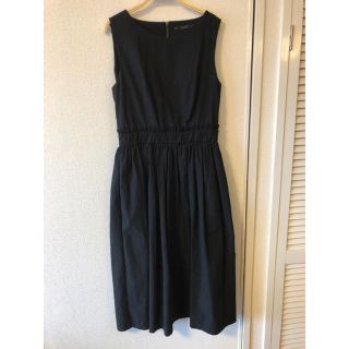 ザラ(ZARA)のZARA ブラックワンピース(ひざ丈ワンピース)