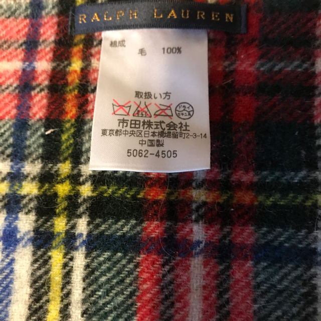 Ralph Lauren(ラルフローレン)のラルフローレン ストール レディースのファッション小物(ストール/パシュミナ)の商品写真