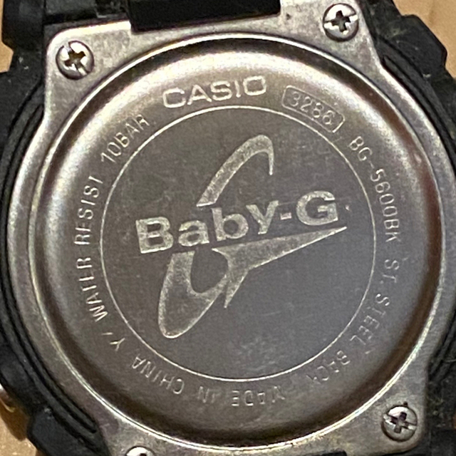 Baby-G(ベビージー)のBaby-G ブラック レディースのファッション小物(腕時計)の商品写真
