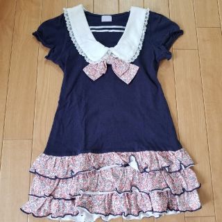 アクシーズファム(axes femme)のAya様専用　セーラー襟のフリルワンピ(ワンピース)