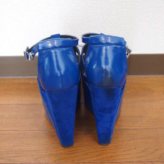 MURUA(ムルーア)のMURUA パンプス ブルー レディースの靴/シューズ(ハイヒール/パンプス)の商品写真