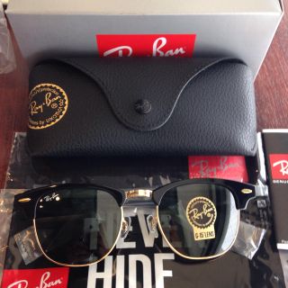 レイバン(Ray-Ban)の☆新品☆Ray-ban CLUBMASTER購入価格16800円(サングラス/メガネ)