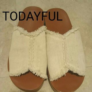 トゥデイフル(TODAYFUL)のTODAYFUL サンダル サボ(サンダル)