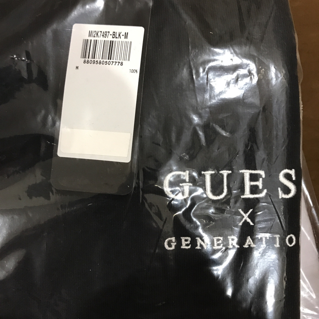 GENERATIONS(ジェネレーションズ)のGENERATIONS guess pkcz S/S tee black M メンズのトップス(Tシャツ/カットソー(半袖/袖なし))の商品写真