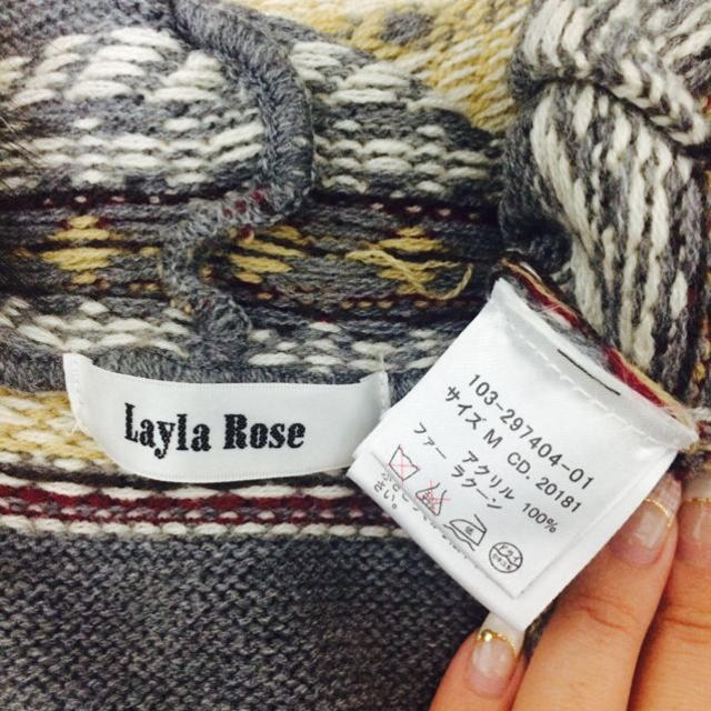 Layla Rose(レイラローズ)のLayla Rose ニットカーディガン レディースのトップス(ニット/セーター)の商品写真