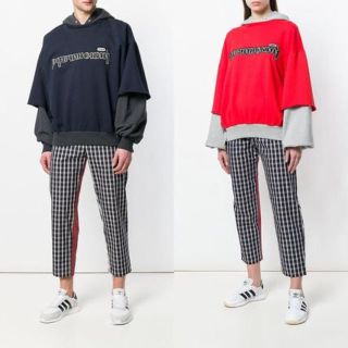 コムデギャルソン(COMME des GARCONS)のゴーシャラブチンスキー クロップドパンツ(ワークパンツ/カーゴパンツ)