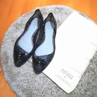 メリッサ(melissa)のmelissa+Jason Wu  ラバーバレエシューズ(レインシューズ)(バレエシューズ)