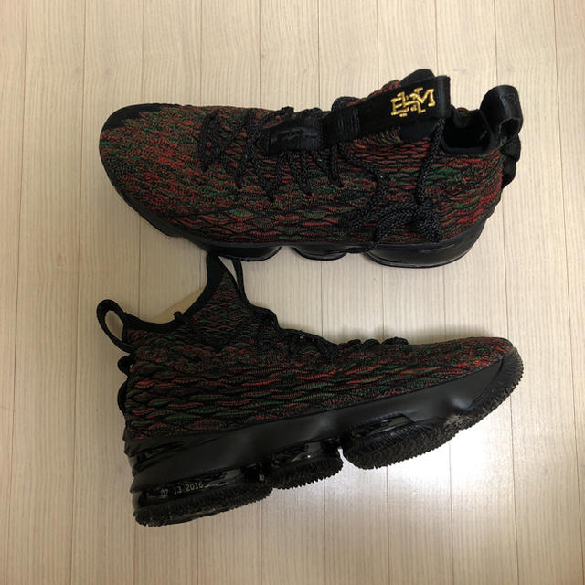 新品未使用 lebron 15 27.5cm スポーツ/アウトドア スポーツ