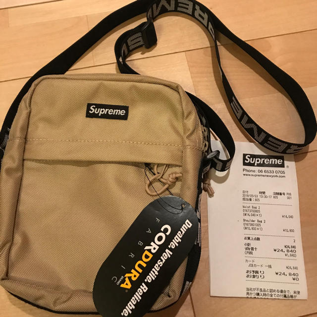 Supreme(シュプリーム)の新品 シュプリーム Supreme shoulder bag tan beige メンズのバッグ(ショルダーバッグ)の商品写真