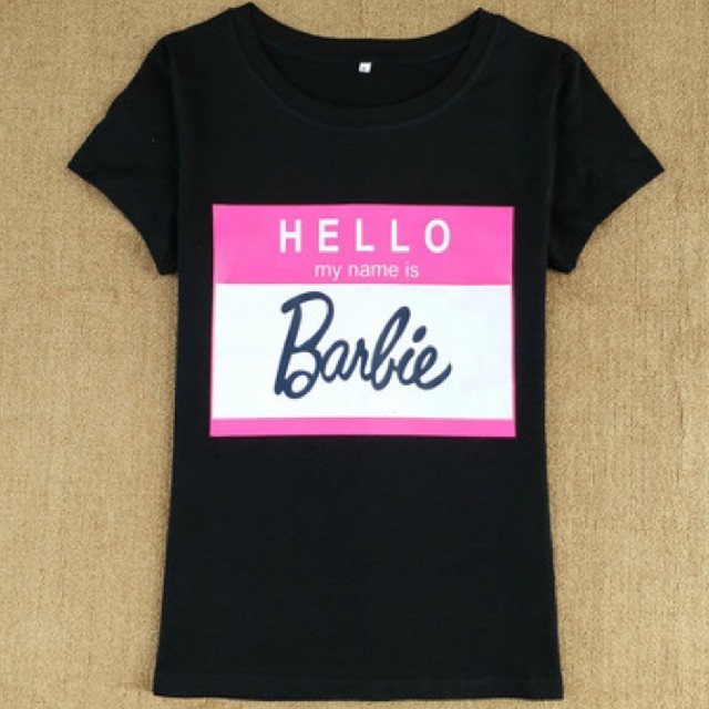 Barbie(バービー)のBarbie半袖Tシャツ レディースのトップス(Tシャツ(半袖/袖なし))の商品写真