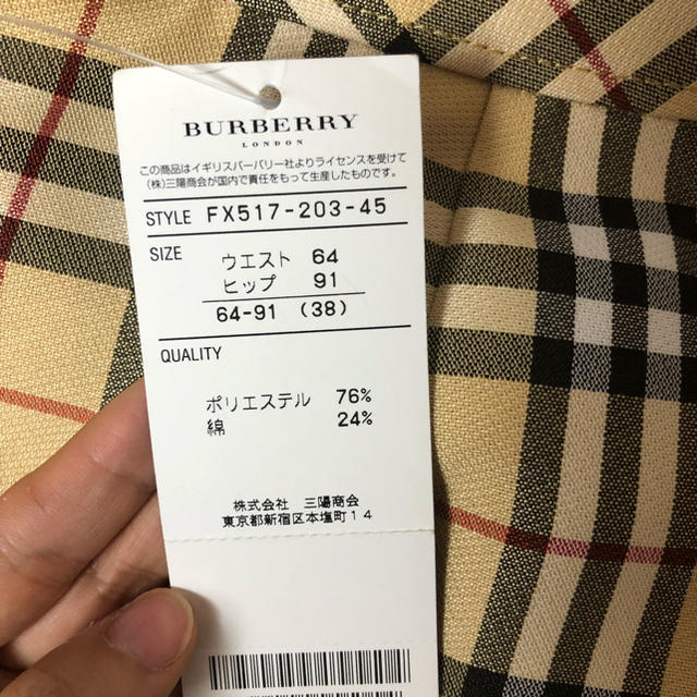 BURBERRY BLUE LABEL(バーバリーブルーレーベル)のバーバリー スカート レディースのスカート(ひざ丈スカート)の商品写真