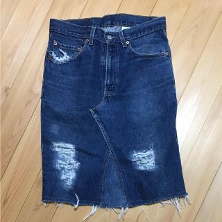 リーバイス(Levi's)のリーバイス タイト デニムスカート(ひざ丈スカート)