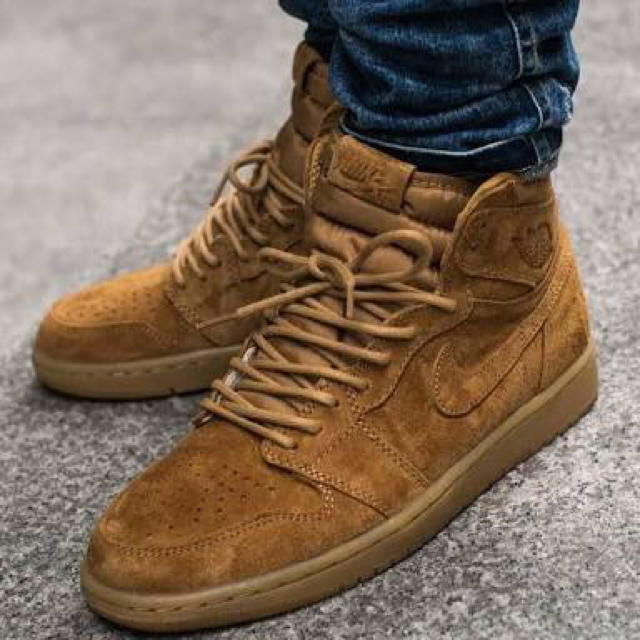 NIKE(ナイキ)の通称 “WHEAT” ◆NIKE AIR JORDAN 1  HIGHナイキ◆  メンズの靴/シューズ(スニーカー)の商品写真