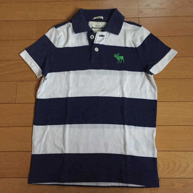 Abercrombie&Fitch(アバクロンビーアンドフィッチ)のabercrombie KIDS ポロシャツ Mサイズ キッズ/ベビー/マタニティのキッズ服男の子用(90cm~)(Tシャツ/カットソー)の商品写真