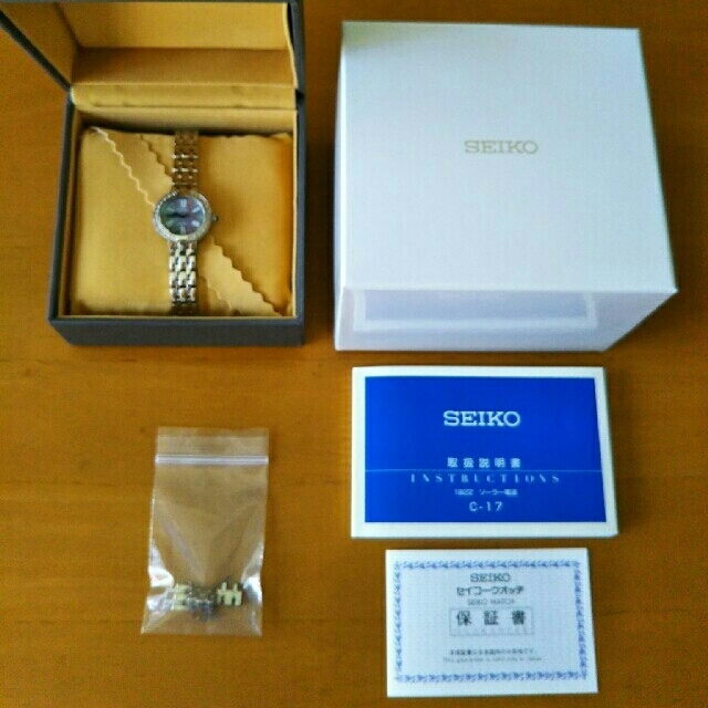 SEIKO(セイコー)のセイコー エクセリーヌ SWCW007 ソーラー電波☆ レディースのファッション小物(腕時計)の商品写真