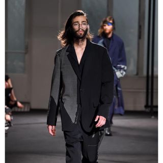 ヨウジヤマモト(Yohji Yamamoto)のyohji yamamoto 17ss 抜染ジャケット(テーラードジャケット)