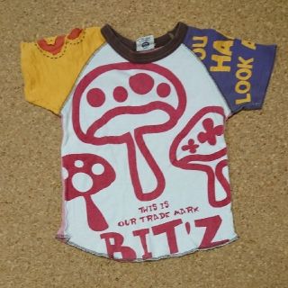 ビッツ(Bit'z)のビッツ サイズ110 半袖Tシャツ パンダ きのこ(Tシャツ/カットソー)