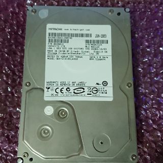 ヒタチ(日立)の激レア 日立製HDD 1TB(PCパーツ)