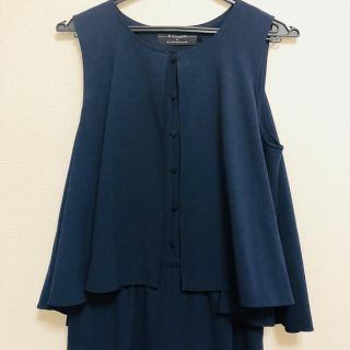 ユナイテッドアローズグリーンレーベルリラクシング(UNITED ARROWS green label relaxing)のネイビー ♡ オーバーオール ユナイテッドアローズ 紺(サロペット/オーバーオール)