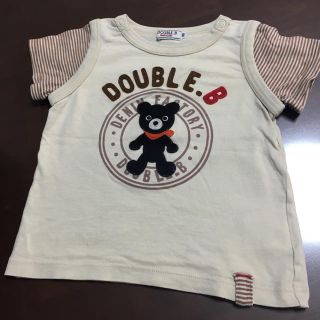 ダブルビー(DOUBLE.B)のかっさ様専用　ミキハウス ダブルビー Tシャツ 90(パンツ/スパッツ)