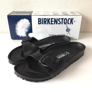 ビルケンシュトック(BIRKENSTOCK)の新品 BIRKENSTOCK マドリッド EVA 黒 39(サンダル)