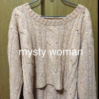 ミスティウーマン(mysty woman)のmysty womanセーター(ニット/セーター)