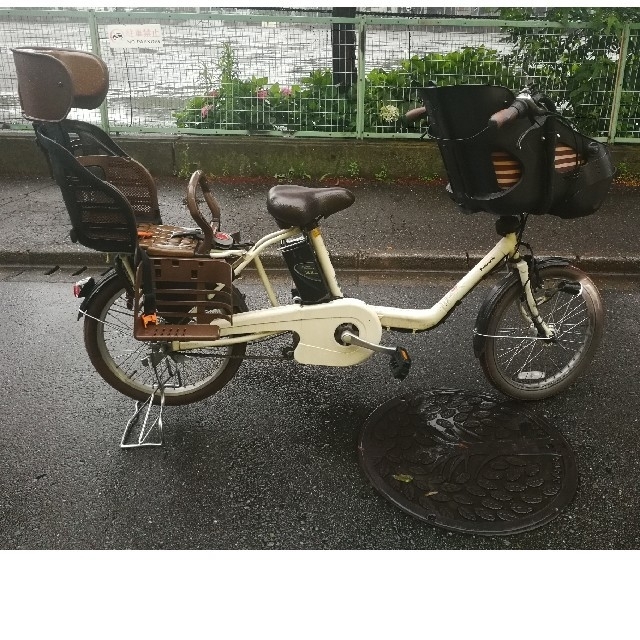 PANASONIC電動アシスト自転車 ギュット・ミニ・DX 3人乗り対応 20型-