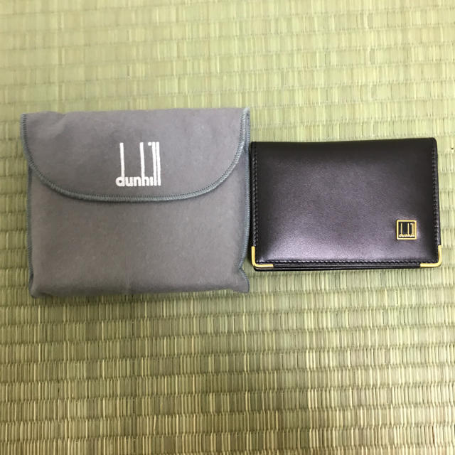 Dunhill(ダンヒル)の【値下げしました】【新品未使用】ダンヒル 名刺入れ 黒 dunhill メンズのファッション小物(名刺入れ/定期入れ)の商品写真