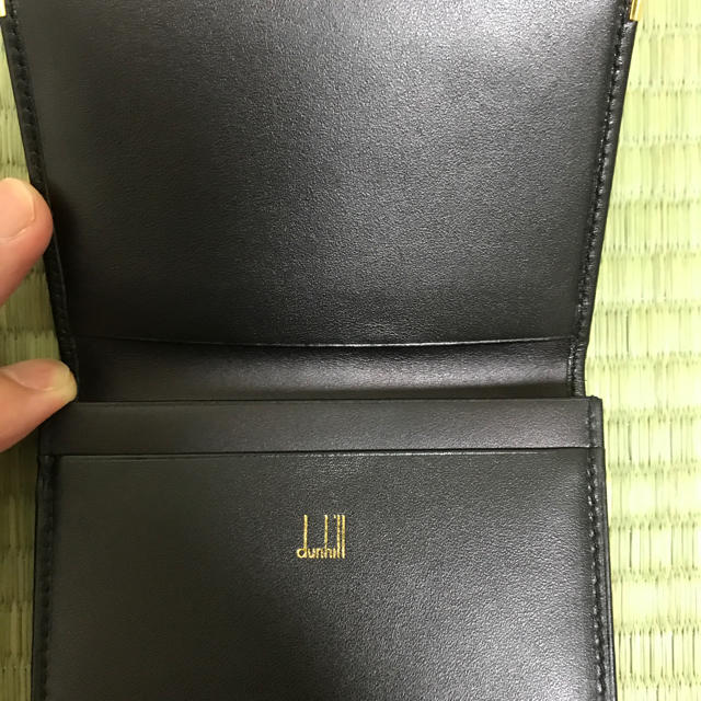 Dunhill(ダンヒル)の【値下げしました】【新品未使用】ダンヒル 名刺入れ 黒 dunhill メンズのファッション小物(名刺入れ/定期入れ)の商品写真