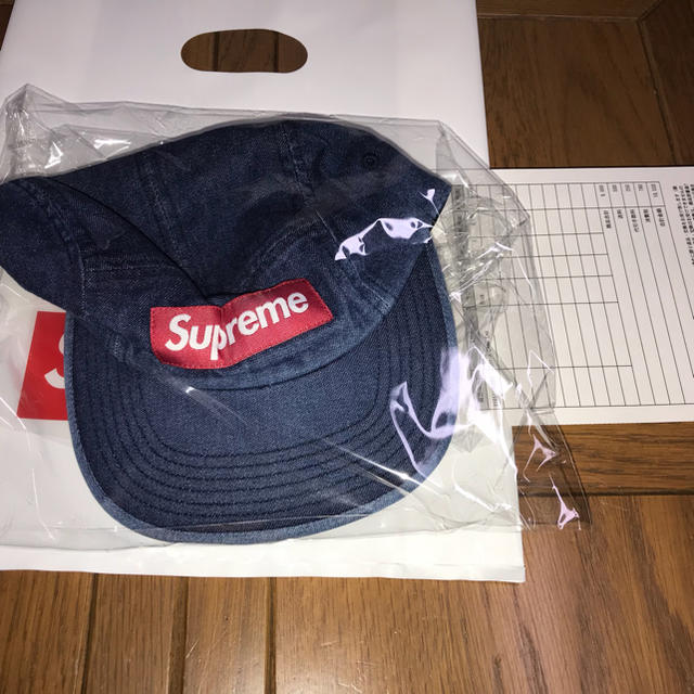 Supreme(シュプリーム)のsupreme denim camp cap blue indigo メンズの帽子(キャップ)の商品写真