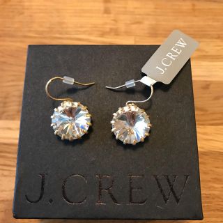 ジェイクルー(J.Crew)の新品未使用☆J.CREW☆ゆらゆら シンプル ガラス ビジュー ピアス(ピアス)