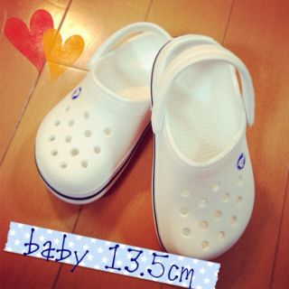 クロックス(crocs)の値下げ！♡baby クロックス13.5♡(その他)