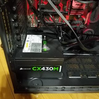 電源 corsair cx430m(PCパーツ)