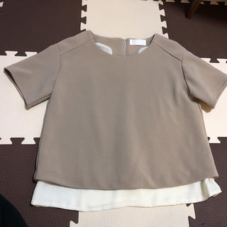 アーバンリサーチ(URBAN RESEARCH)の美品 アーバンリサーチ 裾シフォンカットソー(カットソー(半袖/袖なし))