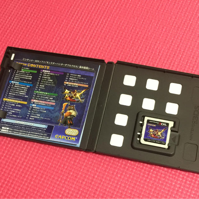 CAPCOM(カプコン)のモンスターハンターダブルクロス エンタメ/ホビーのゲームソフト/ゲーム機本体(携帯用ゲームソフト)の商品写真