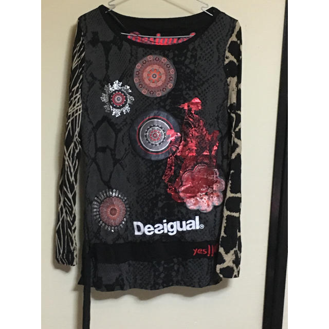 DESIGUAL(デシグアル)のレディース  カットソー レディースのトップス(カットソー(長袖/七分))の商品写真