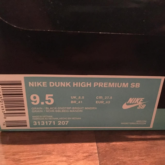 NIKE(ナイキ)の美中古 27.5cm nike dunk high premium sb メンズの靴/シューズ(スニーカー)の商品写真