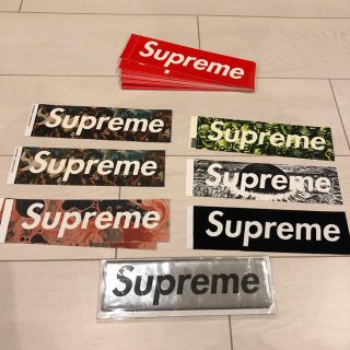 シュプリーム(Supreme)のコレクターズステッカー！supreme ステッカー ノベルティー ボックスセット(ノベルティグッズ)