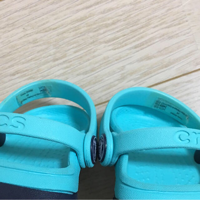 crocs(クロックス)のクロックス  C4 キッズ/ベビー/マタニティのベビー靴/シューズ(~14cm)(サンダル)の商品写真