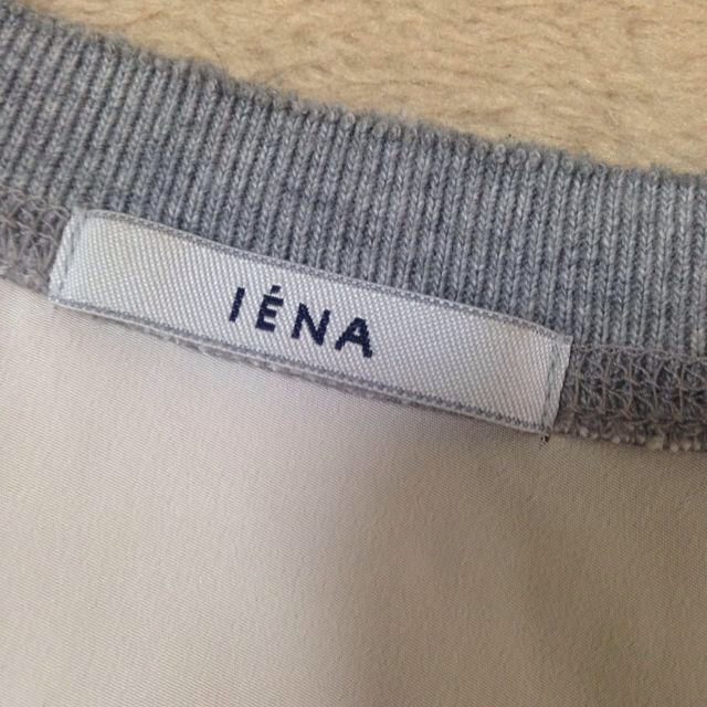 IENA(イエナ)のIENA シフォン×スウェット レディースのトップス(トレーナー/スウェット)の商品写真