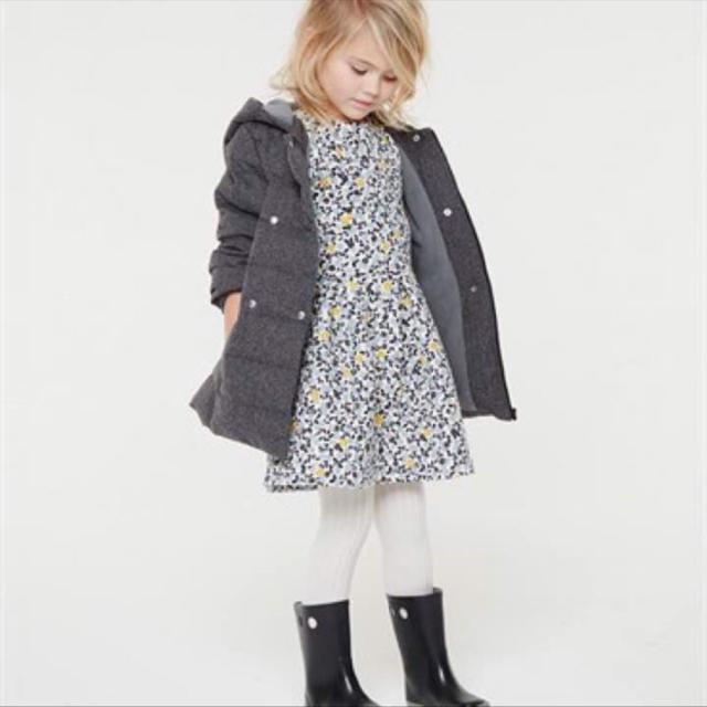 PETIT BATEAU(プチバトー)の専用◆5ans◆新品 プチバトー フランネル中綿入りフード付きコート キッズ/ベビー/マタニティのキッズ服女の子用(90cm~)(コート)の商品写真